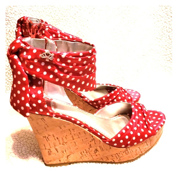 Fergalicious Platform Wedge Shoes - Picture 1 of 3